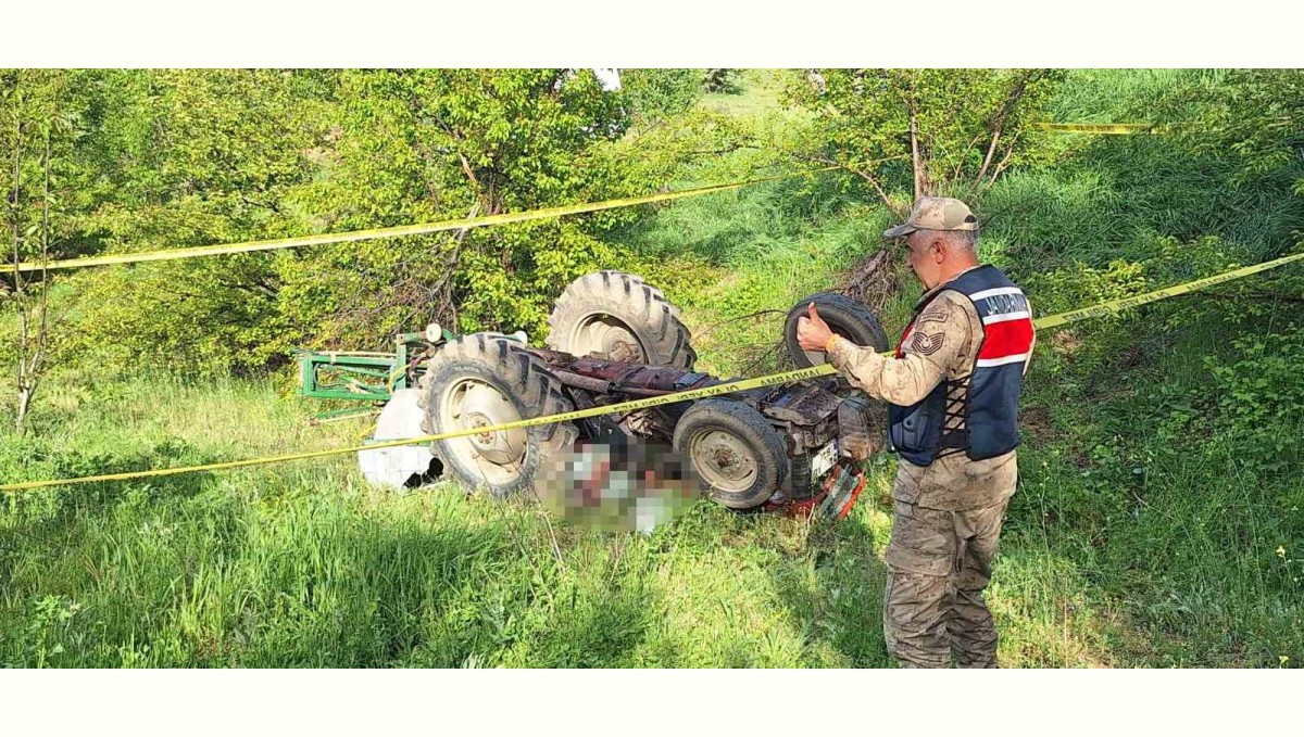 Traktörün altında kalan sürücü hayatını kaybetti