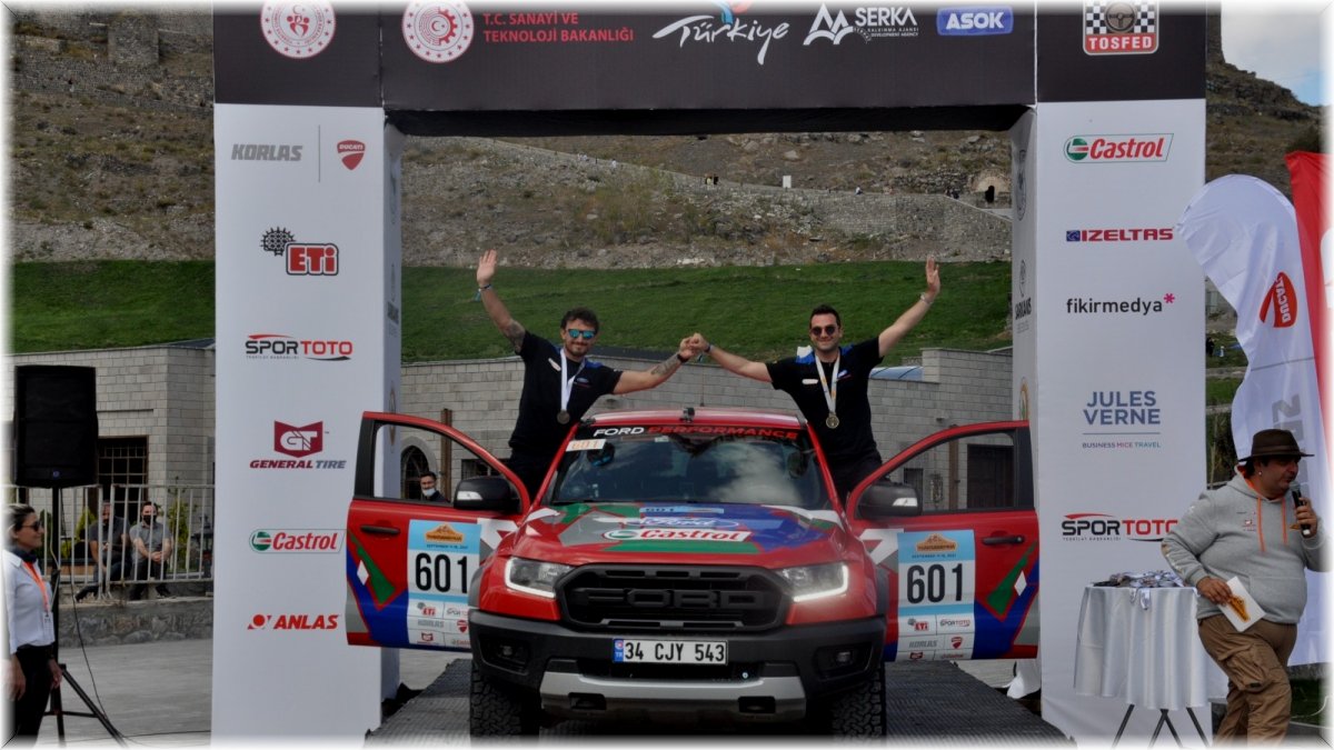 TransAnatolia Rally Raid Rallisi’nde dereceye girenler ödüllerini aldı