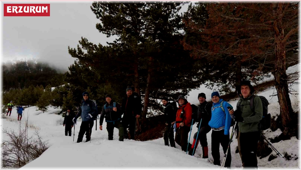 Trekkingçiler bir günde iki mevsim yaşadılar