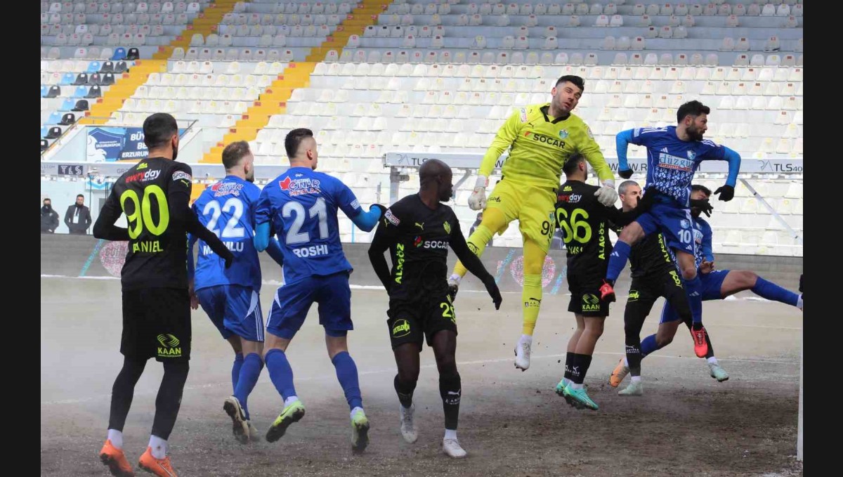 Trendyol 1. Lig: Erzurumspor FK: 0 - Iğdır FK: 0