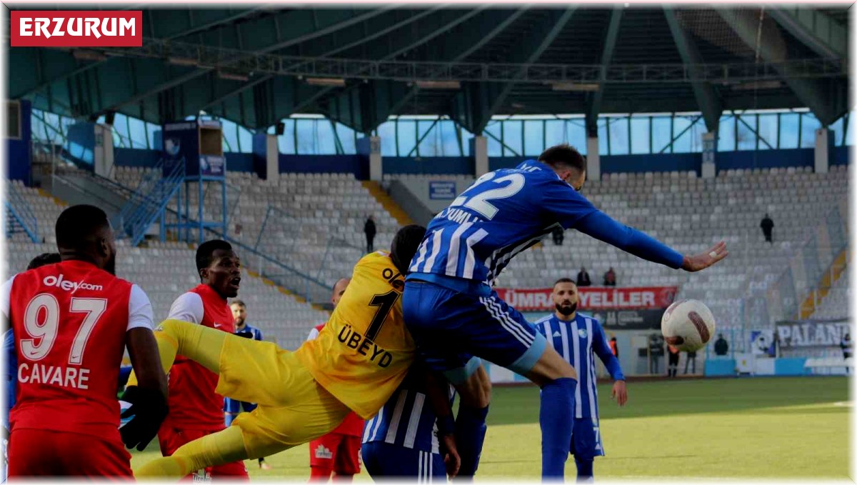 Trendyol 1. Lig: Erzurumspor FK: 1 - Ümraniyespor: 1