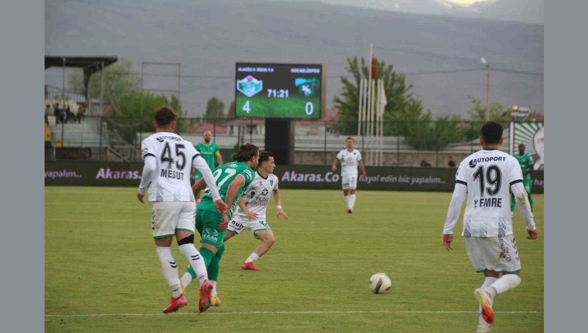 Trendyol 1. Lig: Iğdır FK: 4 - Kocaelispor: 0