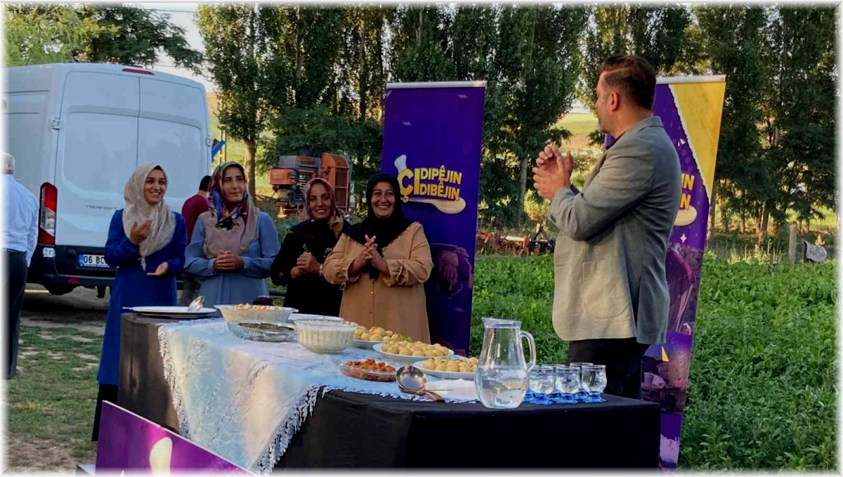 TRT'nin yemek yarışmasında köylüler birbirleriyle kıyasıya mücadele etti