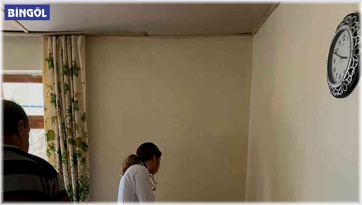 TSM personeli, yatalak hastaları ziyaret etti