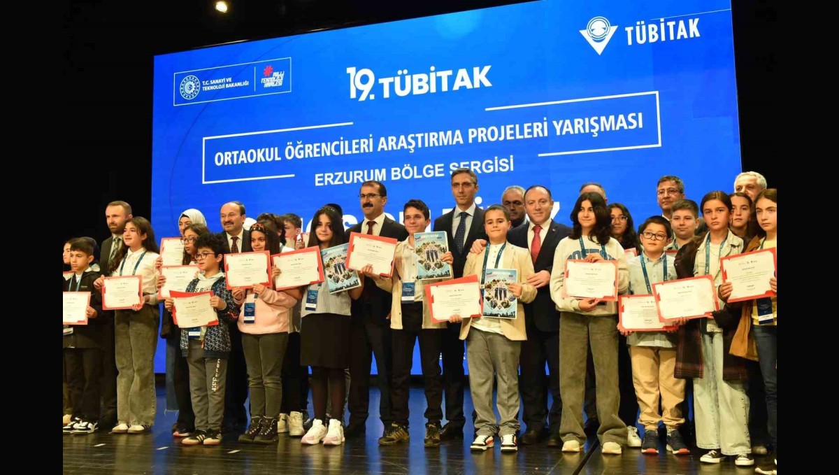 TÜBİTAK bölge finalinde Erzurum rüzgârı