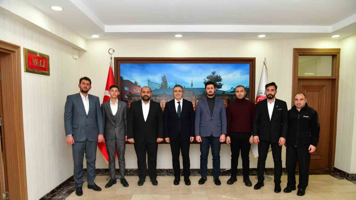 TÜGVA Ardahan Şubesinden Vali Çiçek'e ziyaret