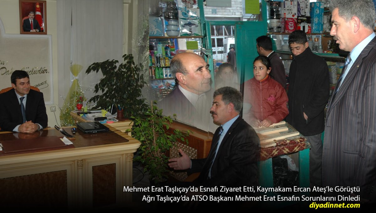 Tüm Esnafı Tek Tek Ziyaret Etti: Mehmet Erat Taşlıçay'da Sorunları Dinledi