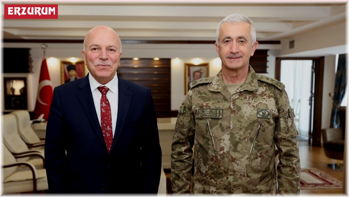 Tümgeneral Tevfik Algan'dan Başkan Sekmen'e ziyaret
