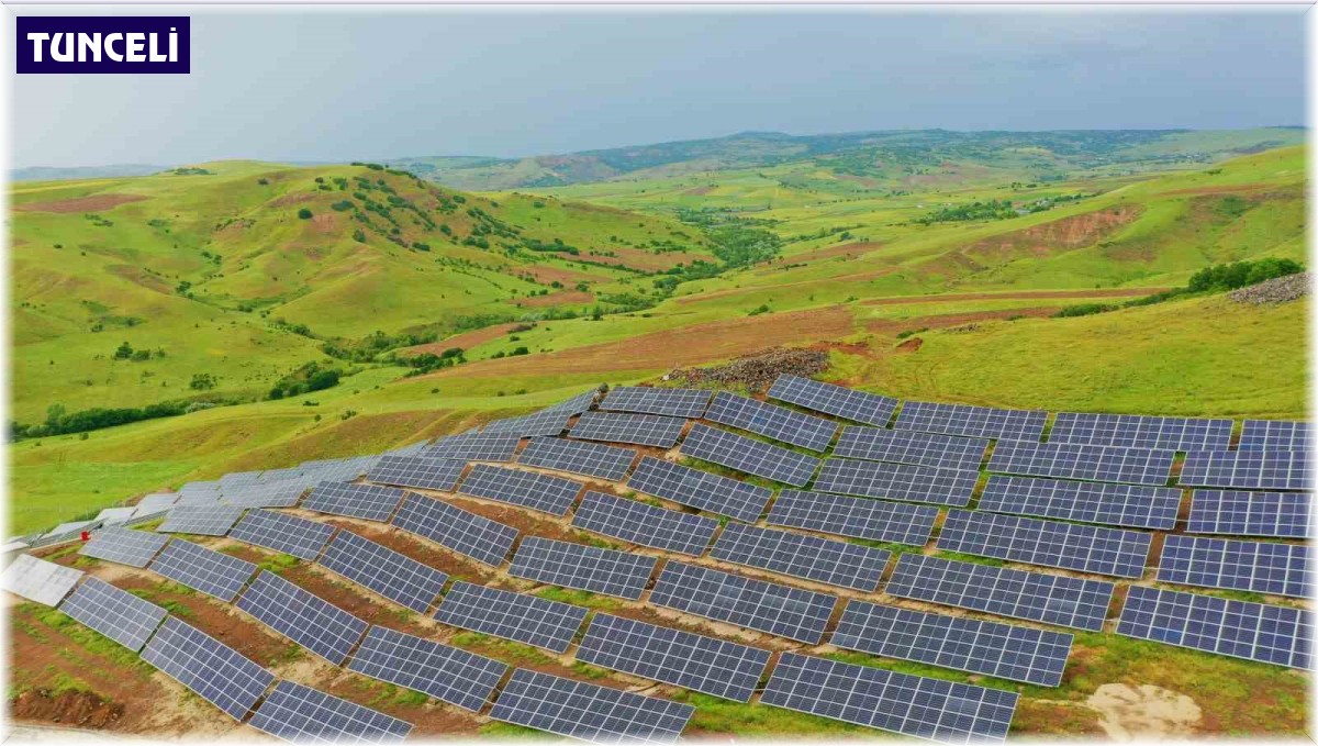 Tunceli Akpazar pompaj sulaması enerji tesisi yapımı tamamlandı