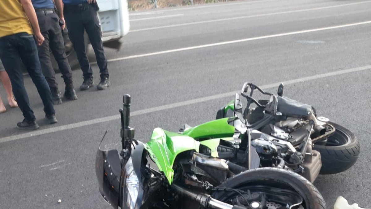 Tunceli'de 1 kişinin öldüğü, 1 kişinin de kolunun koptuğu kaza anı güvenlik kamerasına yansıdı