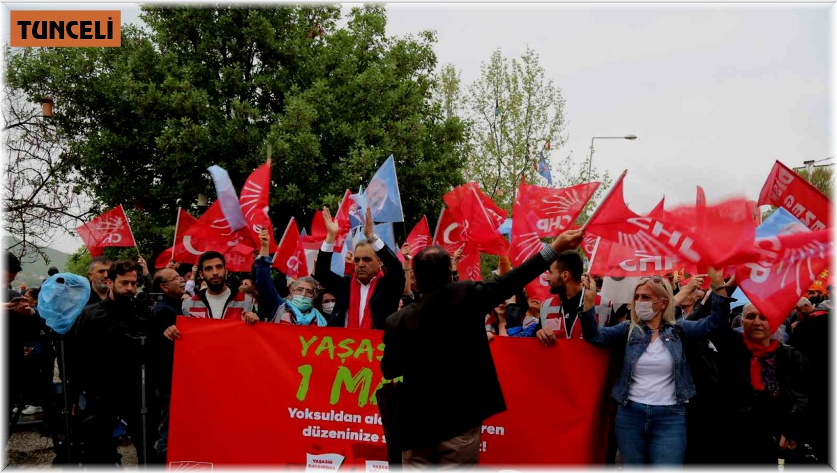 Tunceli'de 1 Mayıs coşkuyla kutlandı