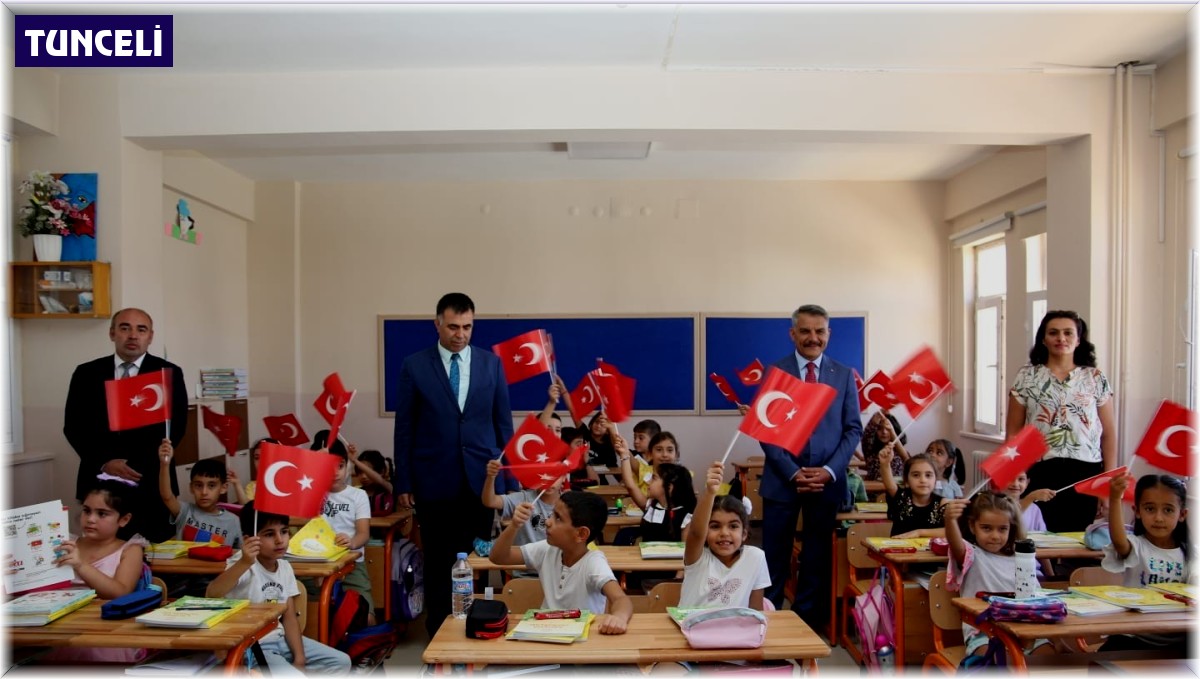 Tunceli'de 10 bin 759 öğrenci ders başı yaptı