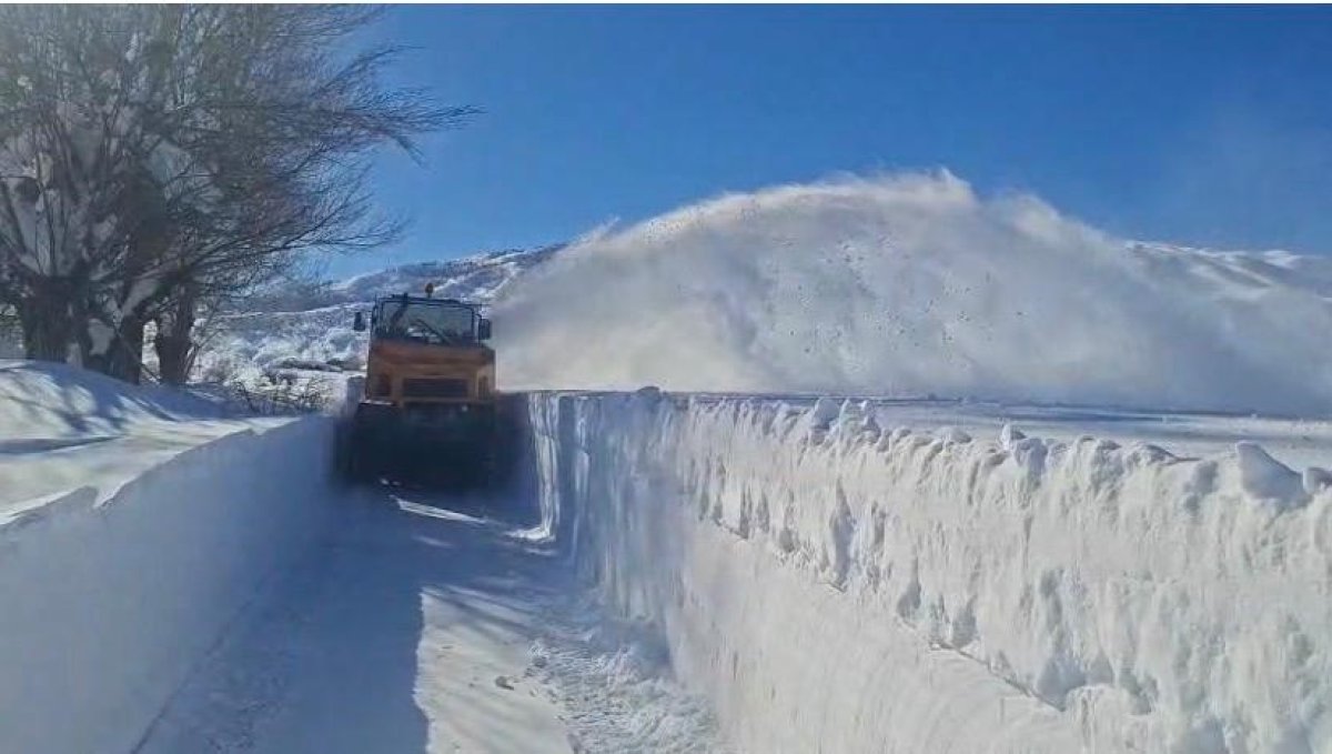 Tunceli'de 113 köy yolu ulaşıma kapalı