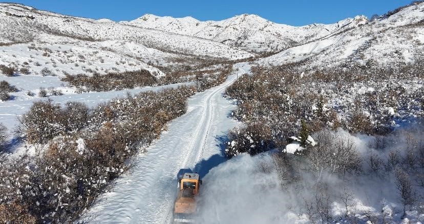 Tunceli'de 123 köy yolu ulaşıma kapalı