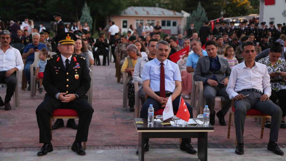 Tunceli'de 15 Temmuz Demokrasi ve Milli Birlik Günü programı