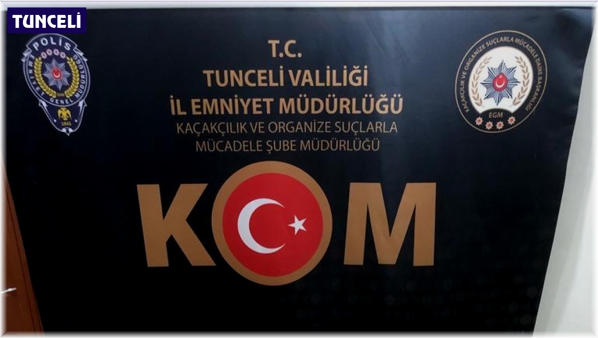 Tunceli'de 160 bin kaçak makaron ele geçirildi