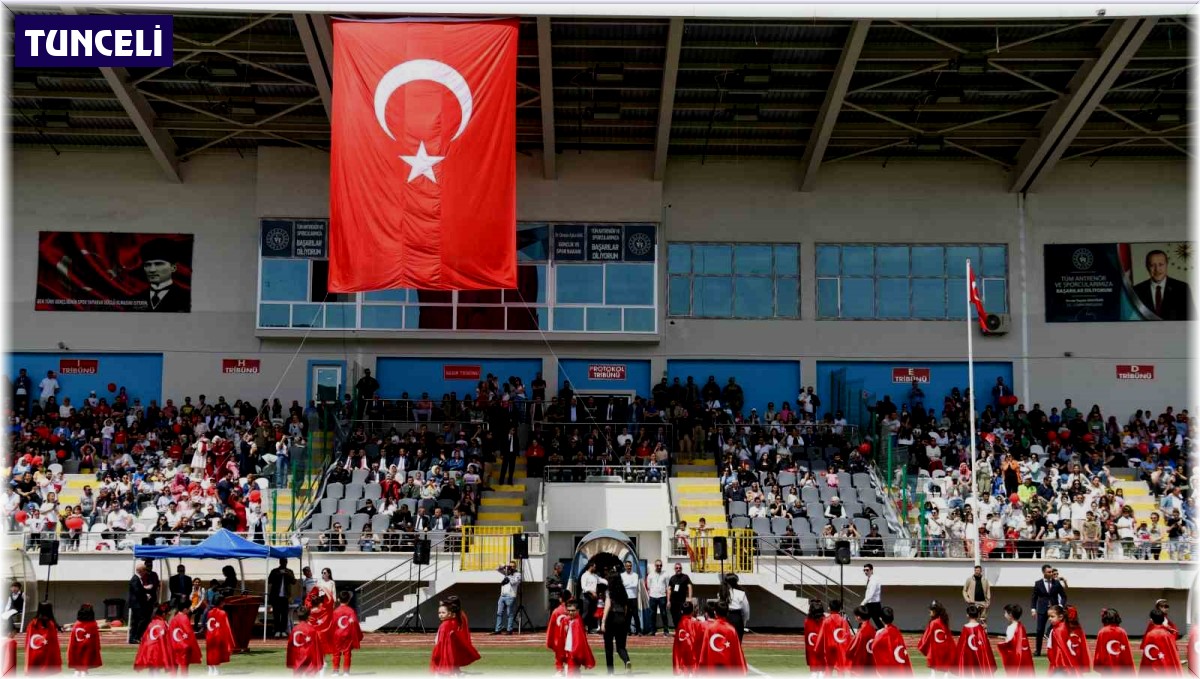 Tunceli'de 23 Nisan coşkusu