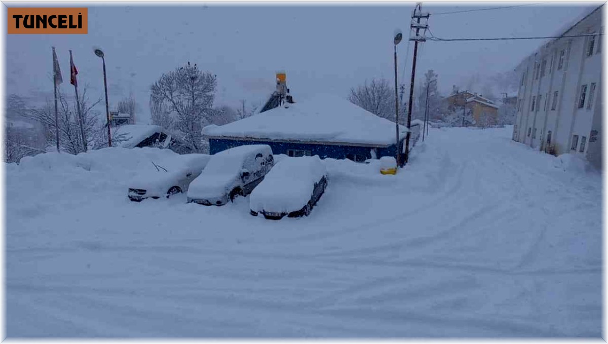 Tunceli'de 290 köy yolu ulaşıma kapandı