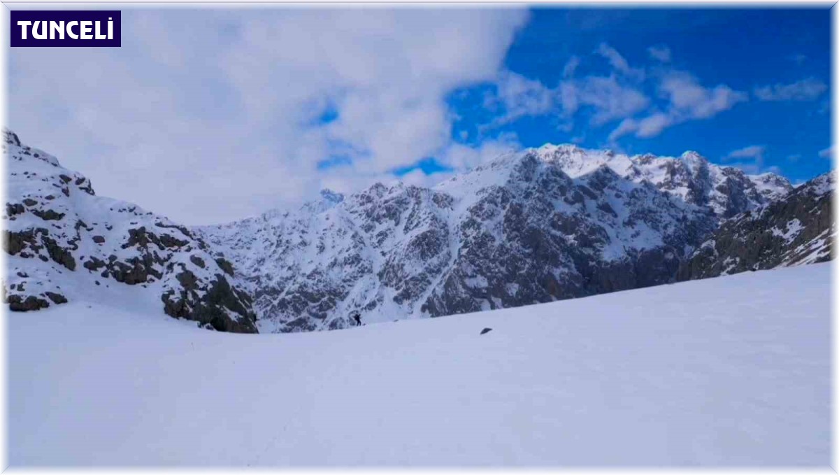 Tunceli'de 3 bin rakımdan muhteşem görüntüler