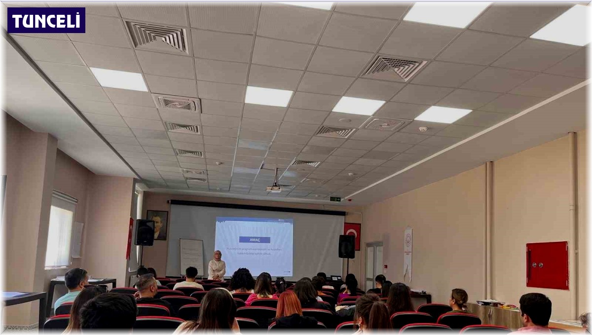 Tunceli'de afet mücadele eğitimleri