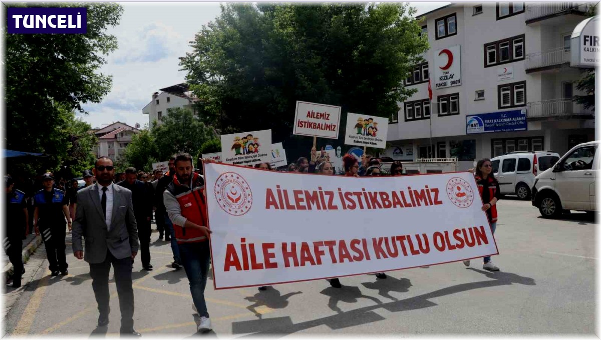 Tunceli'de Aile Haftası etkinlikleri