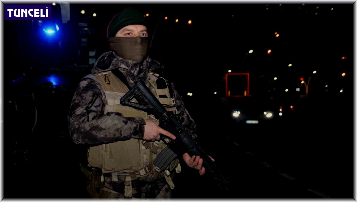 Tunceli'de aranan 9 şüpheli yakalandı