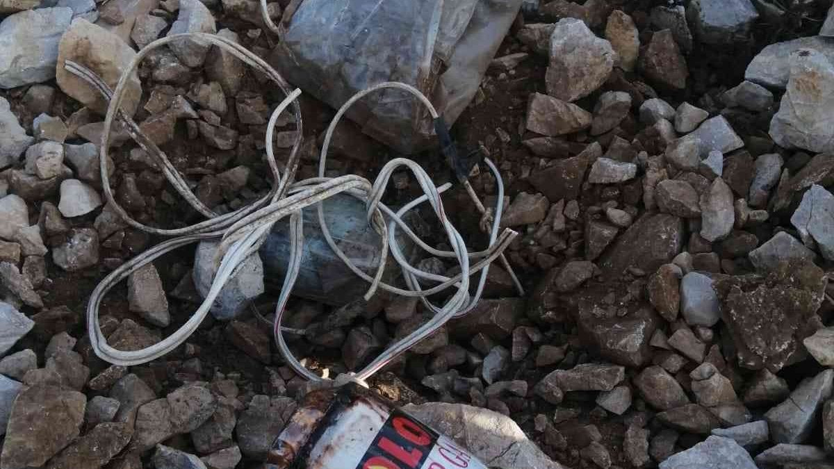 Tunceli'de araziye tuzaklanan EYP imha edildi