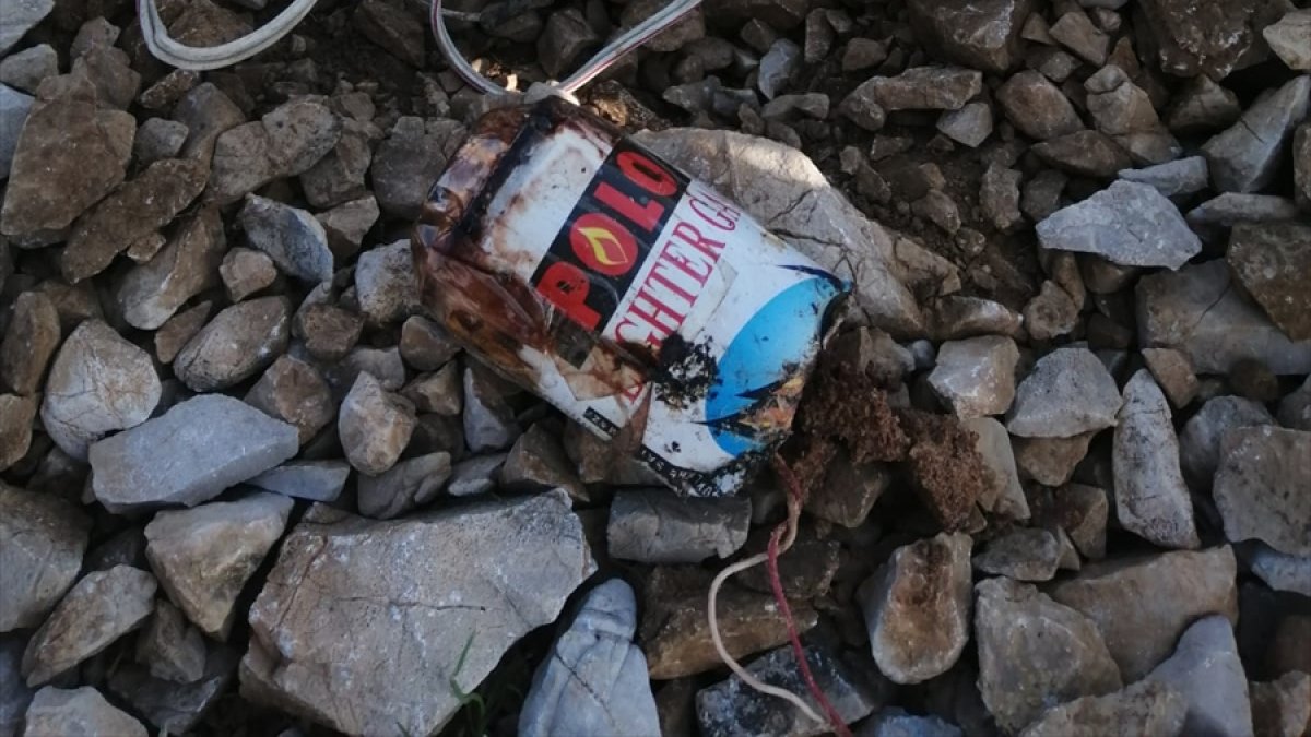 Tunceli'de araziye tuzaklanmış patlayıcı imha edildi