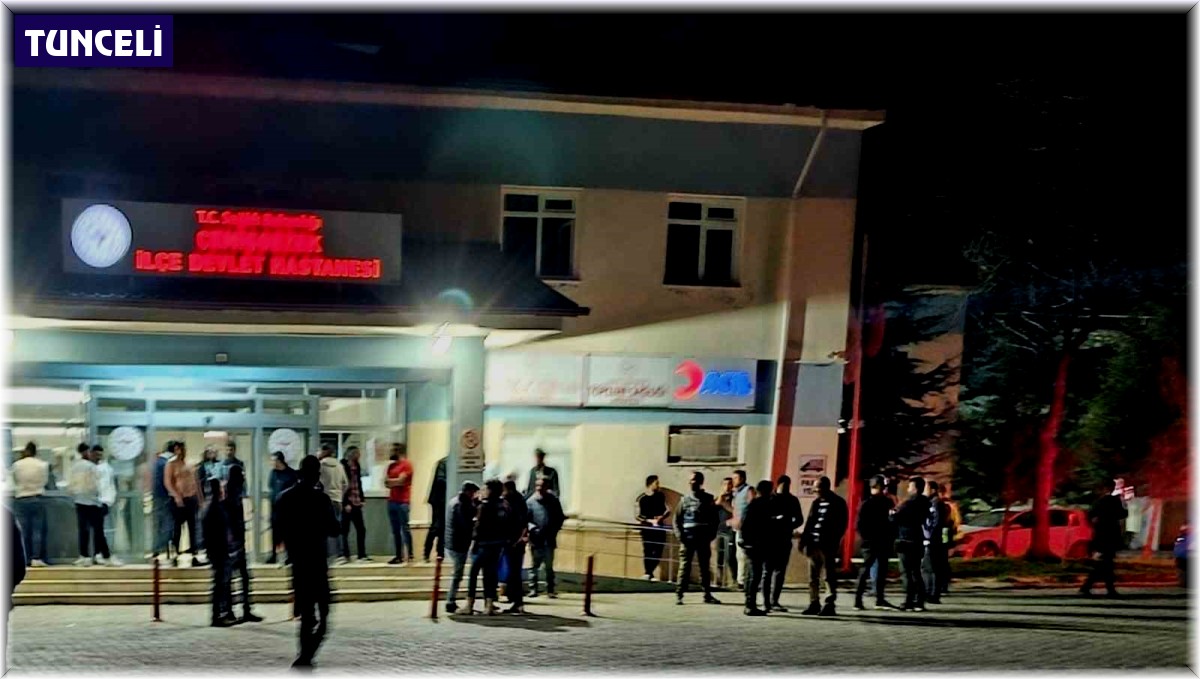 Tunceli'de bıçaklı kavga: 1 ölü, 1 yaralı