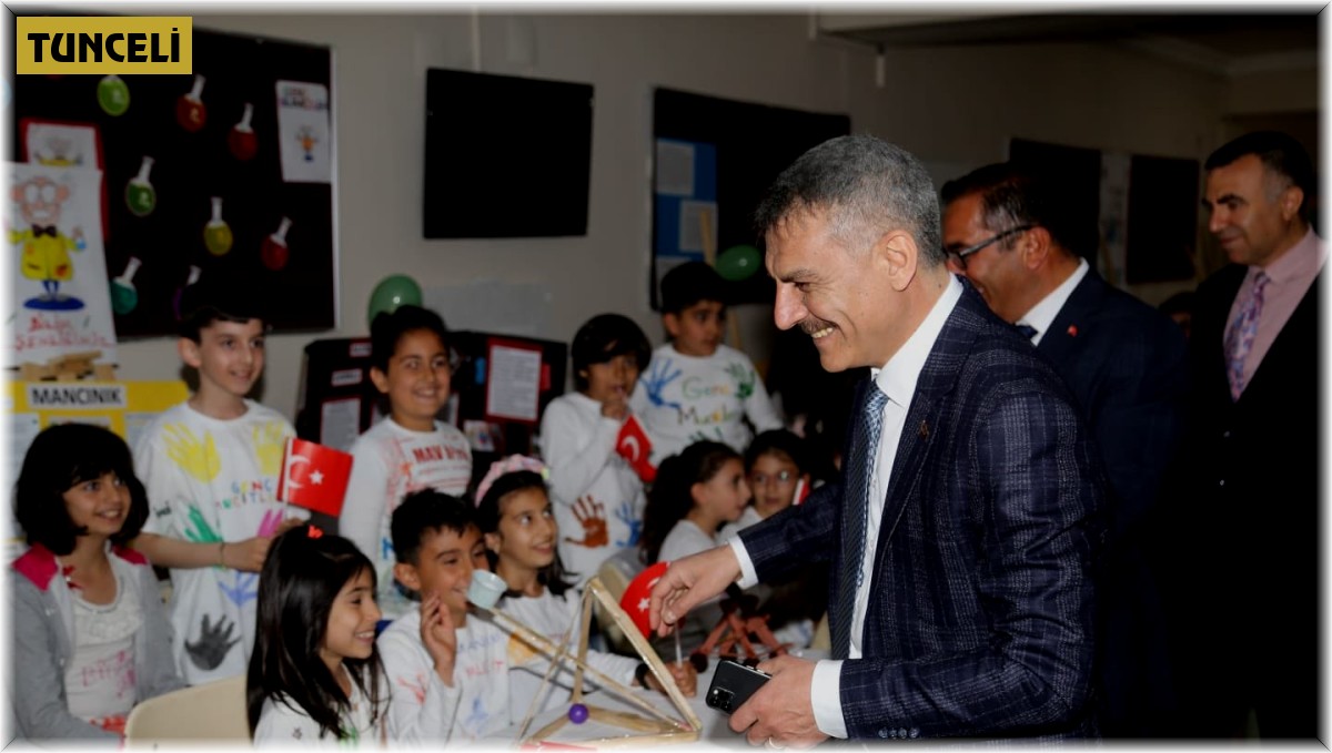 Tunceli'de Bilim Şenliği etkinliği