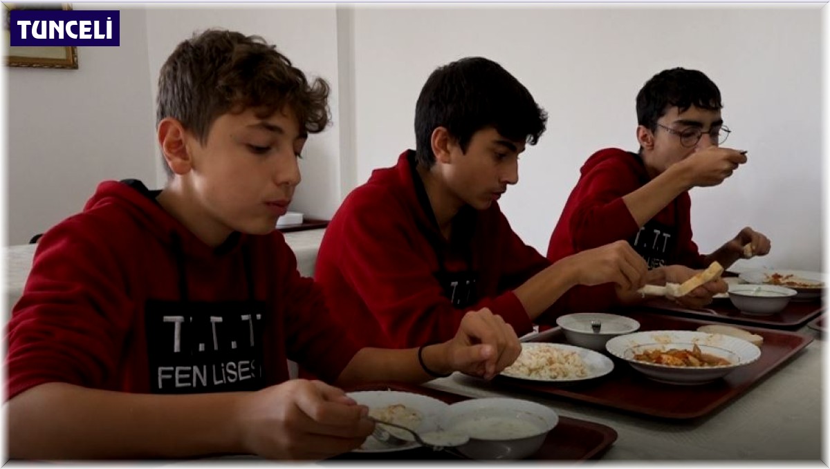 Tunceli'de bin 983 öğrenciye ücretsiz yemek hizmeti