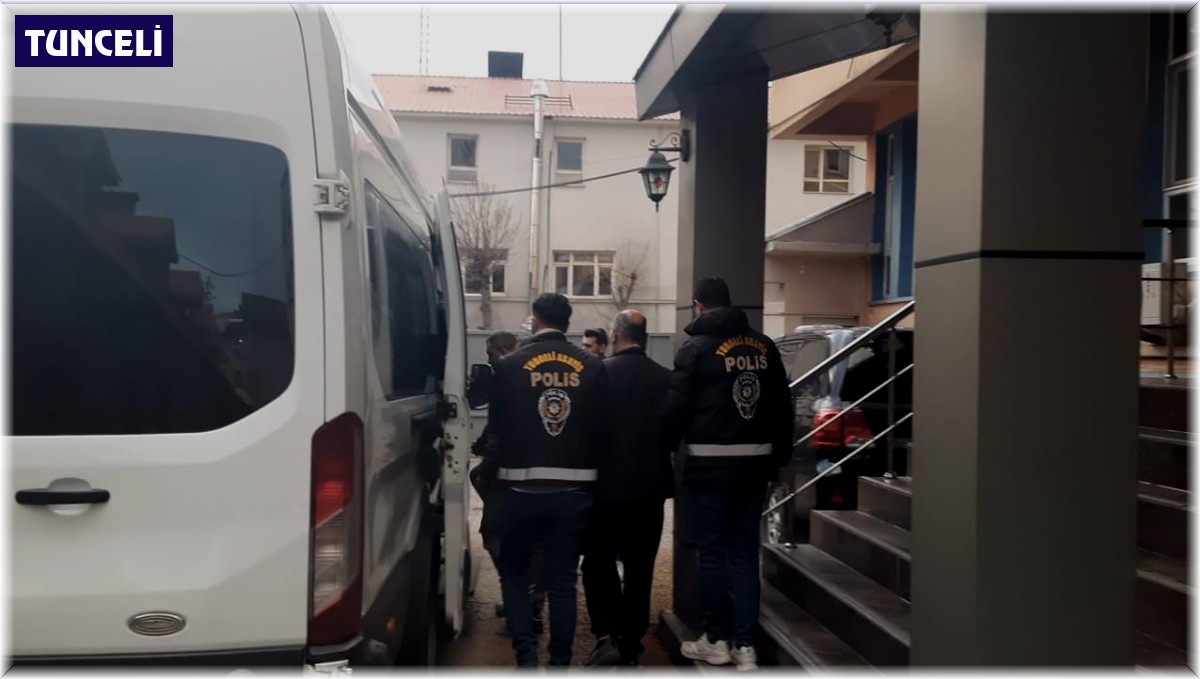 Tunceli'de bir vatandaşı vize vaadiyle dolandıran 3 şahıs tutuklandı