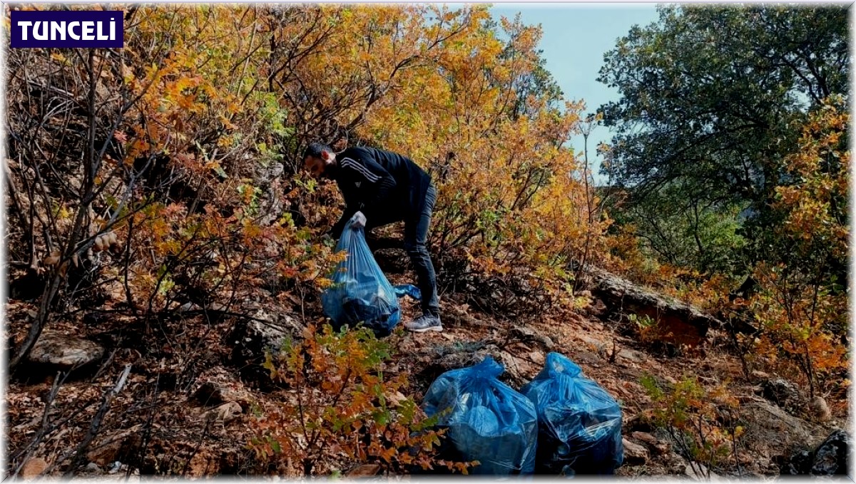 Tunceli'de çevre temizliği etkinliği