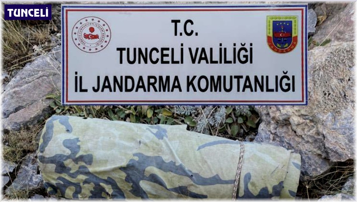 Tunceli'de çok sayıda mühimmat ele geçirildi