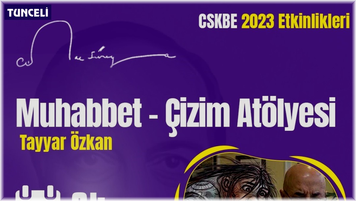 Tunceli'de CSKBE etkinliği düzenlenecek