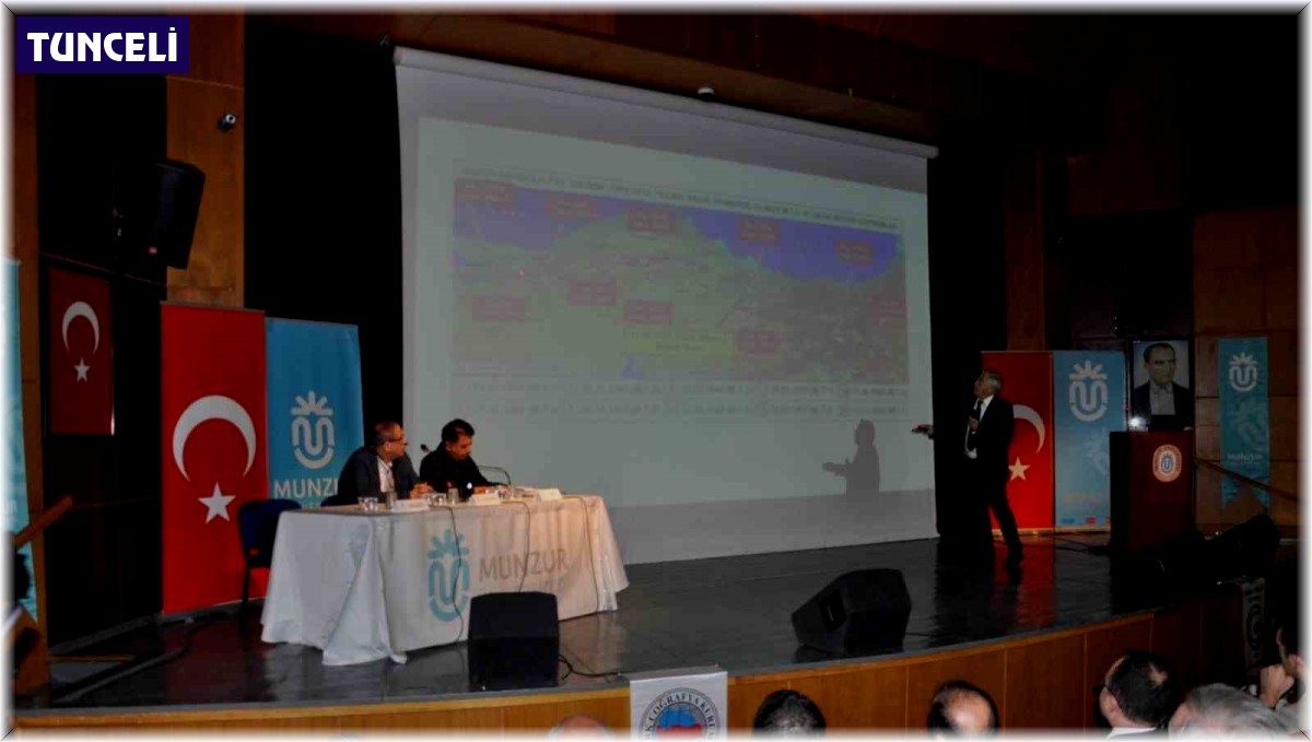 Tunceli'de 'Deprem Dirençliliği Paneli' düzenlendi
