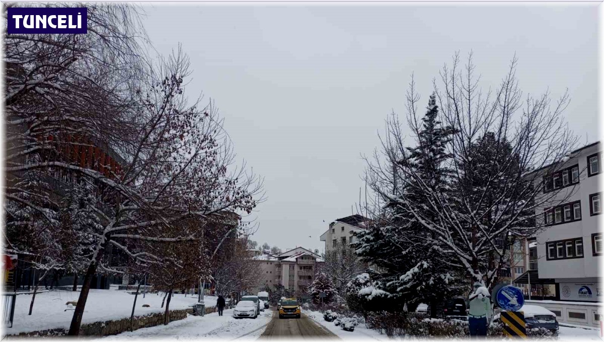 Tunceli'de eğitim öğretime bir gün ara verildi