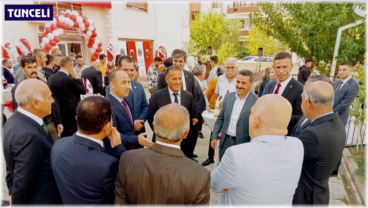Tunceli'de EMŞAV temsilciliği açıldı
