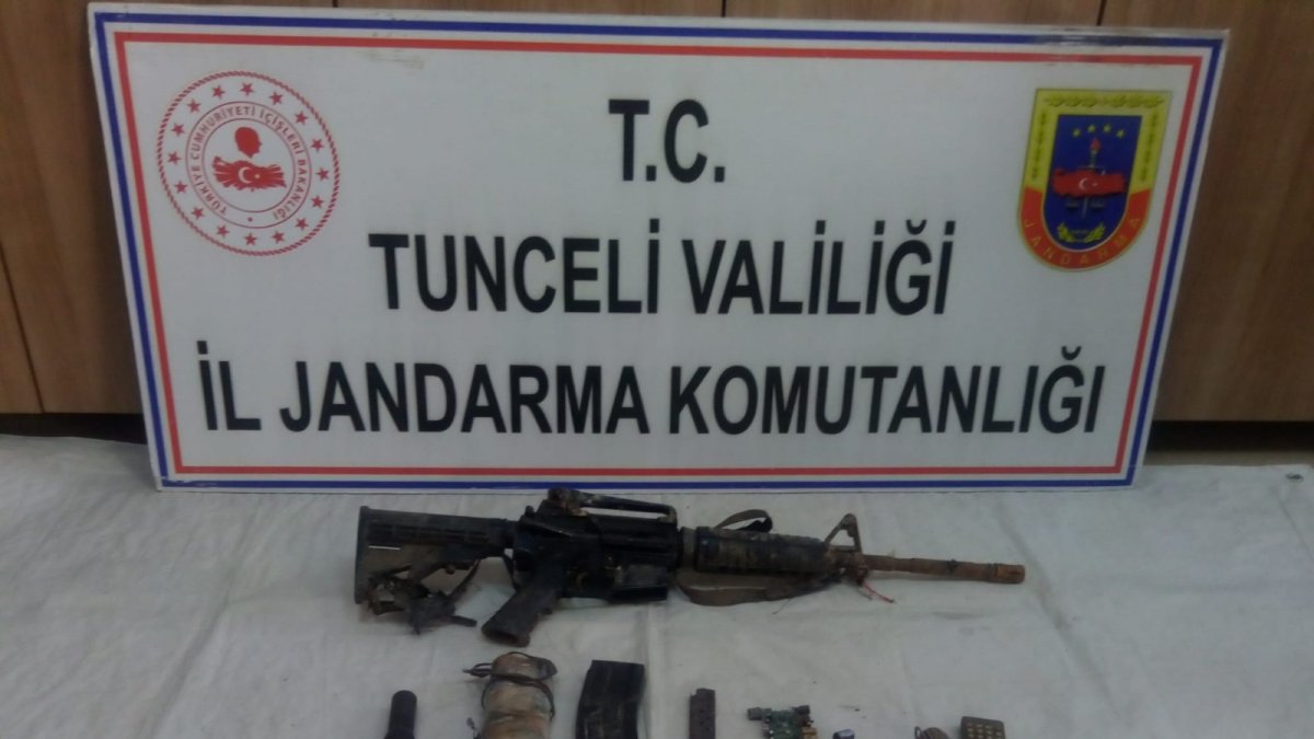 Tunceli'de Eren-7 Operasyonu: Çok sayıda mühimmat ele geçirildi