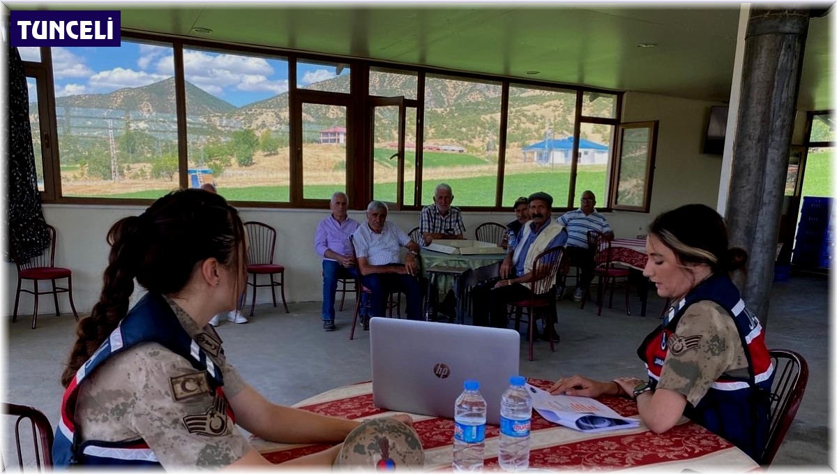 Tunceli'de erkeklere 'Kadına el kalkamaz' anlatıldı