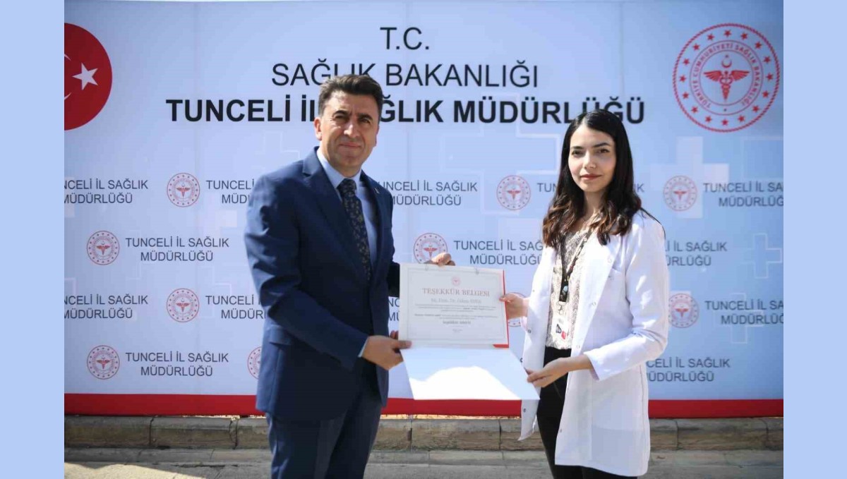 Tunceli'de Halk Sağlığı Haftası çeşitli etkinliklerle başladı