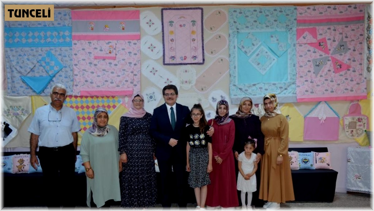 Tunceli'de HEM sergisi vatandaşların beğenisine sunuldu