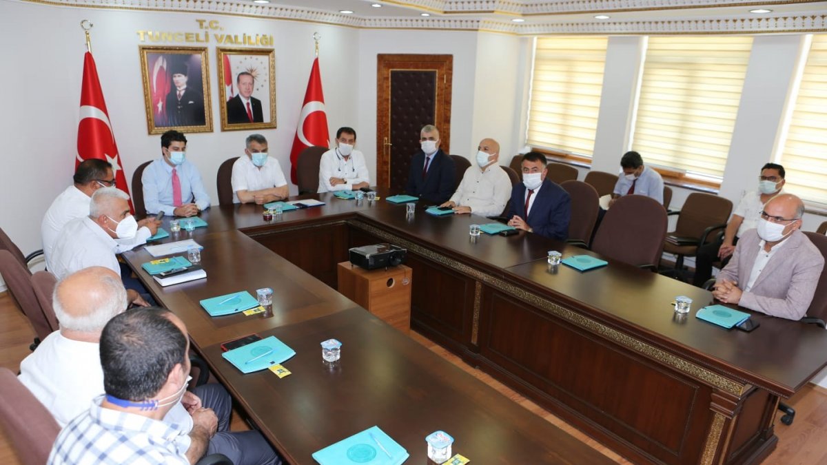 Tunceli'de il istihdam ve mesleki eğitim toplantısı