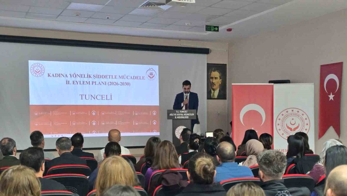 Tunceli'de kadına yönelik şiddetle mücadelede yerel yol haritası belirlendi