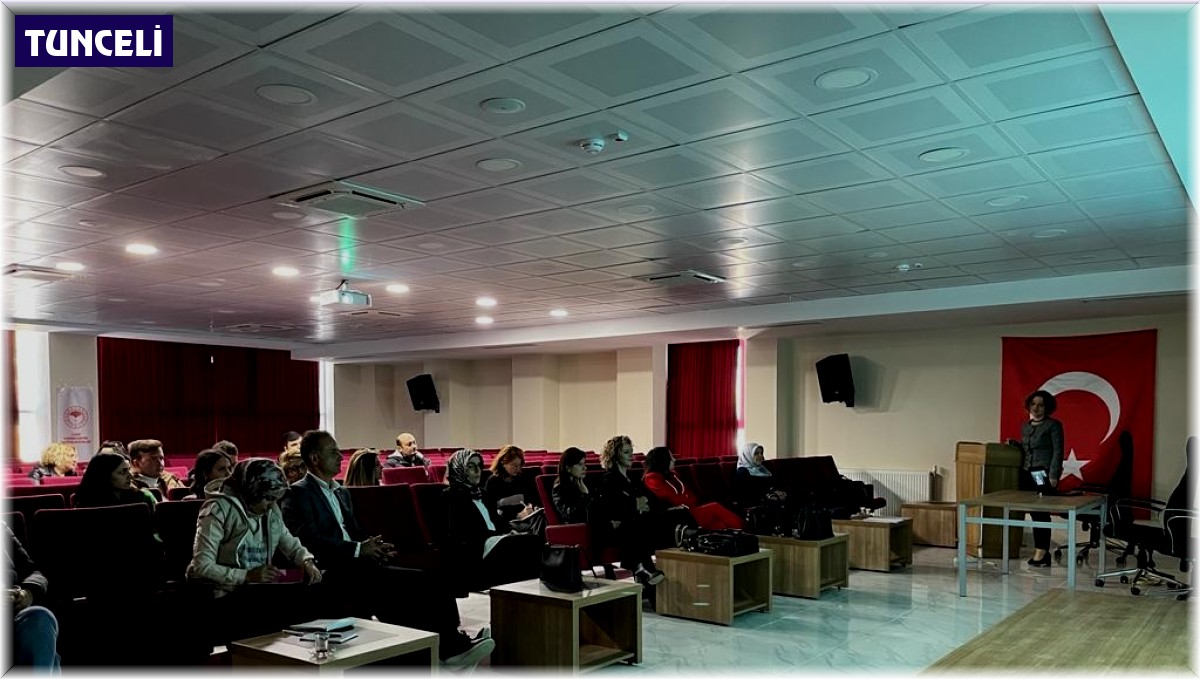 Tunceli'de 'numune' eğitimi