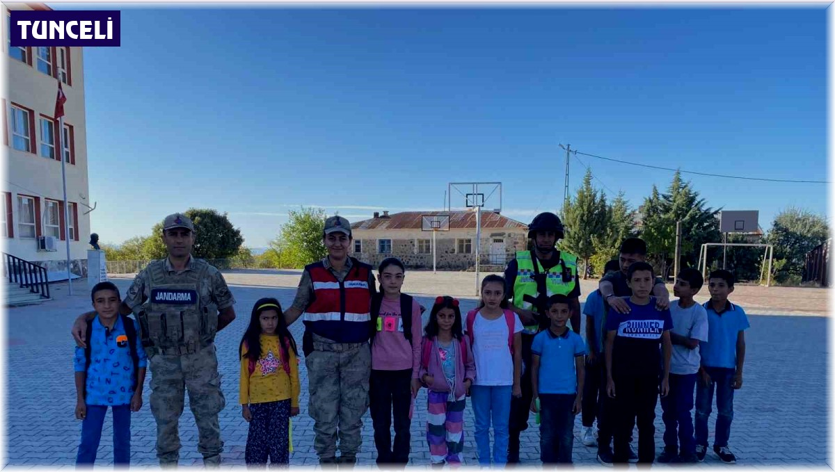 Tunceli'de öğrenci güvenliği için asayiş ve trafik denetimleri