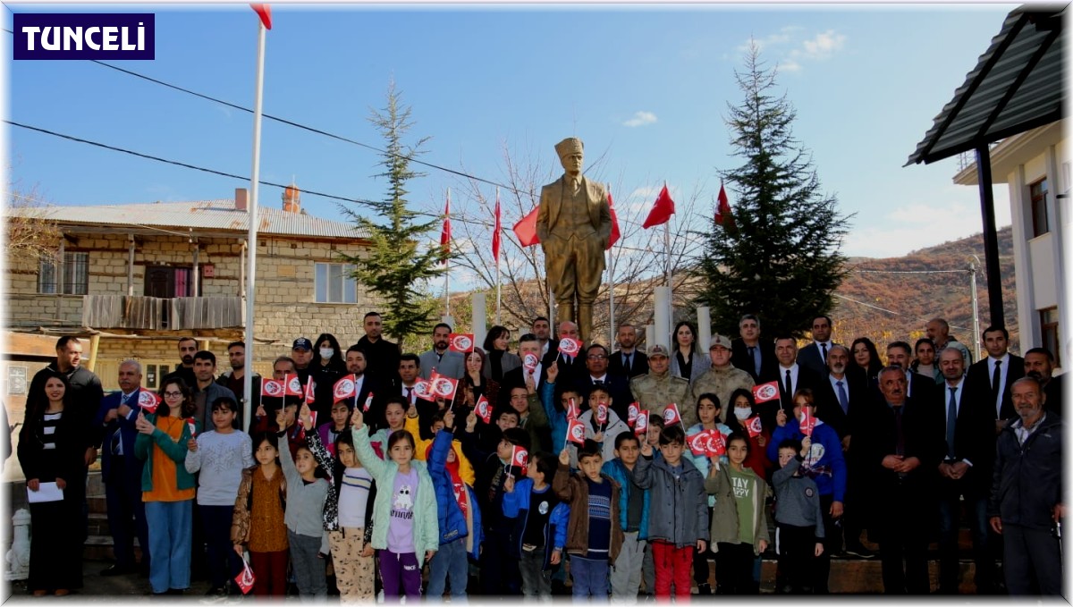 Tunceli'de okul lojmanında şehit edilen öğretmenler anıldı