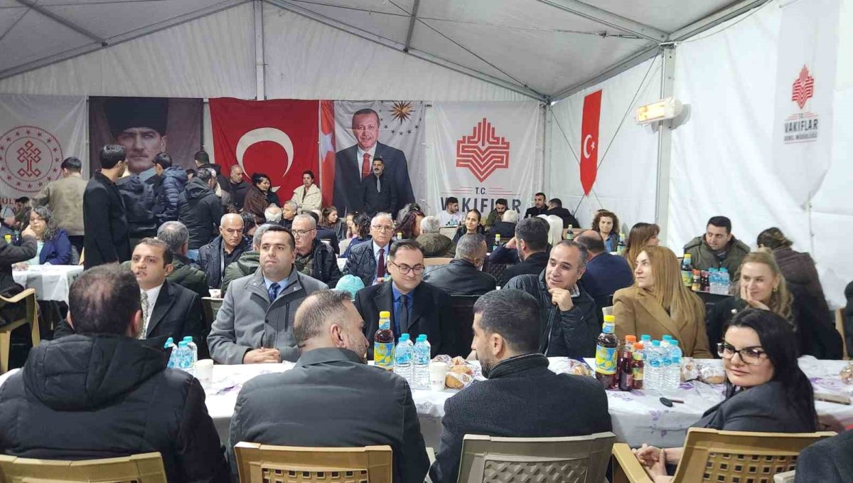 Tunceli'de Ramazan çadırı kuruldu, ilk iftar yapıldı