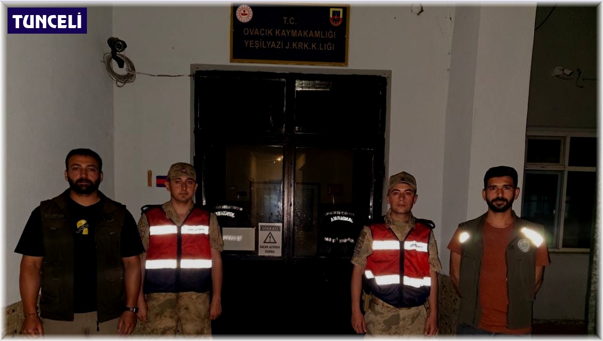 Tunceli'de salep soğanı toplayan 2 kişiye 220 bin lira ceza kesildi