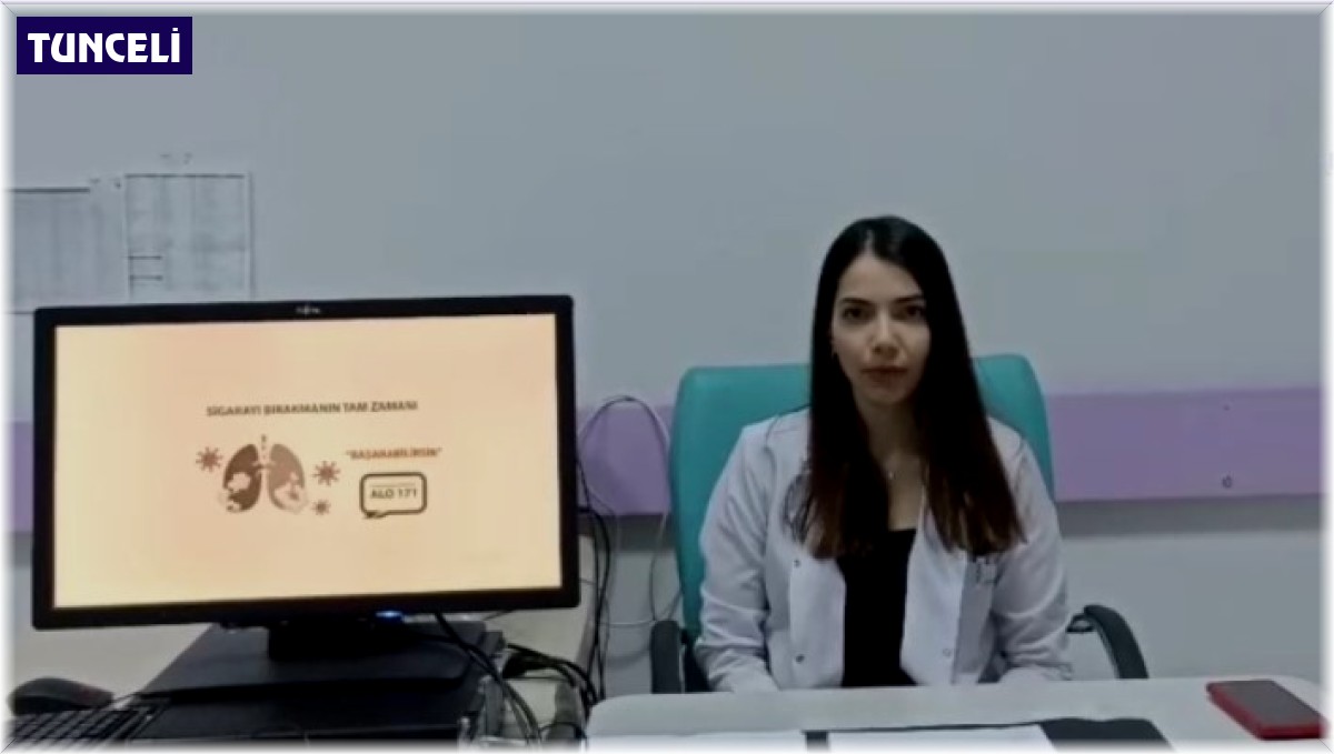 Tunceli'de, sigarayı bırakmak isteyenlere ücretsiz danışmanlık
